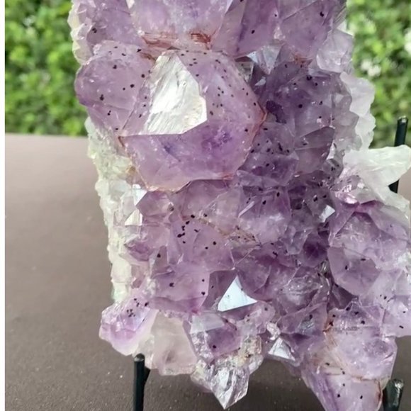 Uruguayan Deep Purple Amethyst Cluster, Amethyst Cathedral, Amethyst Druze, Crys - Picture 4 of 5